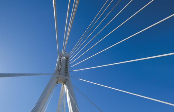 08. Cable Stayed Bridge over the river Belbo, Nizza Monferrato (Italy)